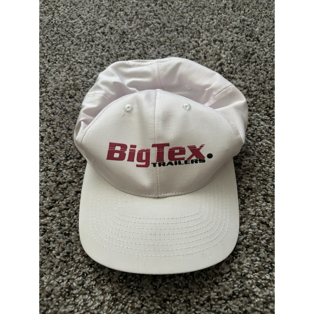 Big Tex Trailers SnapBack Hat White‎ Vintage